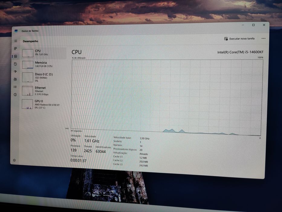 PC Gaming INTEL 14600KF / RX 6700 XT / 32GB RAM / 1TB SSD / RGB