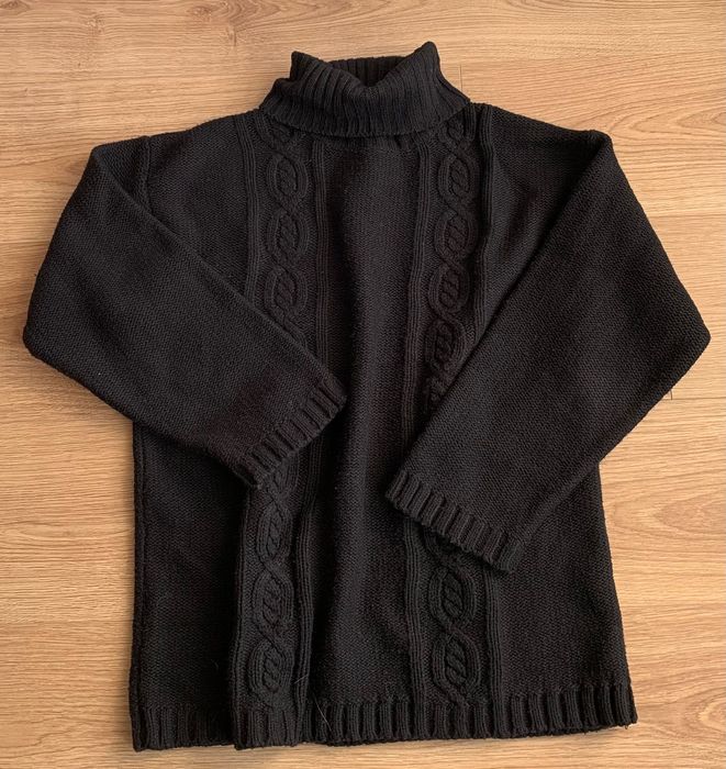 sweter damski z golfem