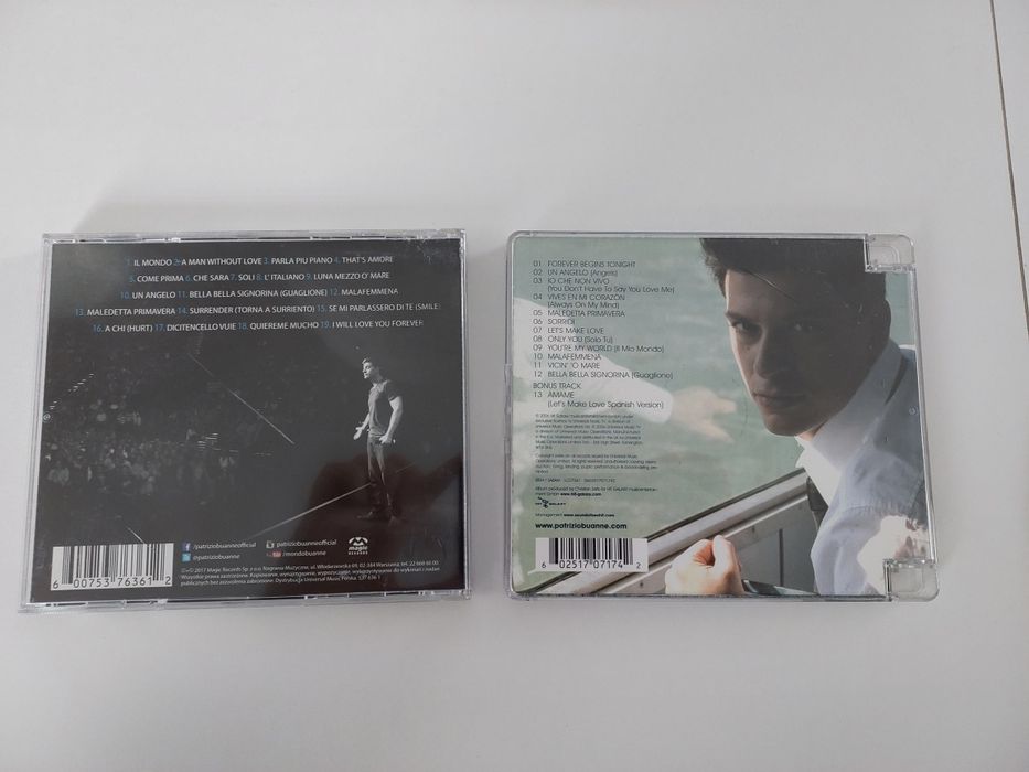 2 płyty CD Patrizio Buanne Bravo Patrizio Forever Begins Tonight
