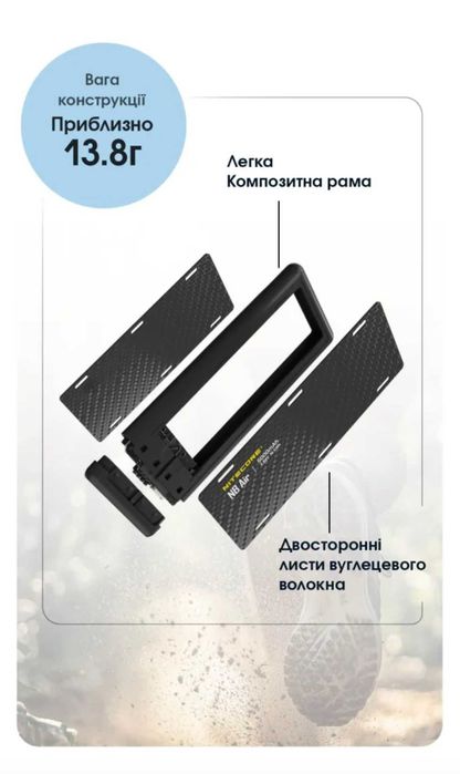 Nitecore NB AIR Зарядний Пристрій, 5000mAh | ОФ. ГАРАНТІЯ 1.5 РОКИ!