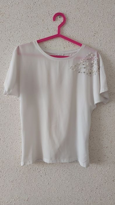 Bluzeczka biała damska