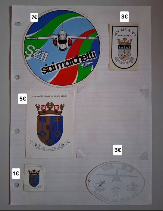 Autocolantes Vintage - FORÇA AÉREA