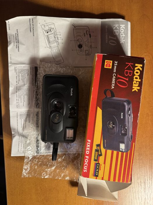 Aparat analogowy Kodak KB10 fixed focus sprawny nowy