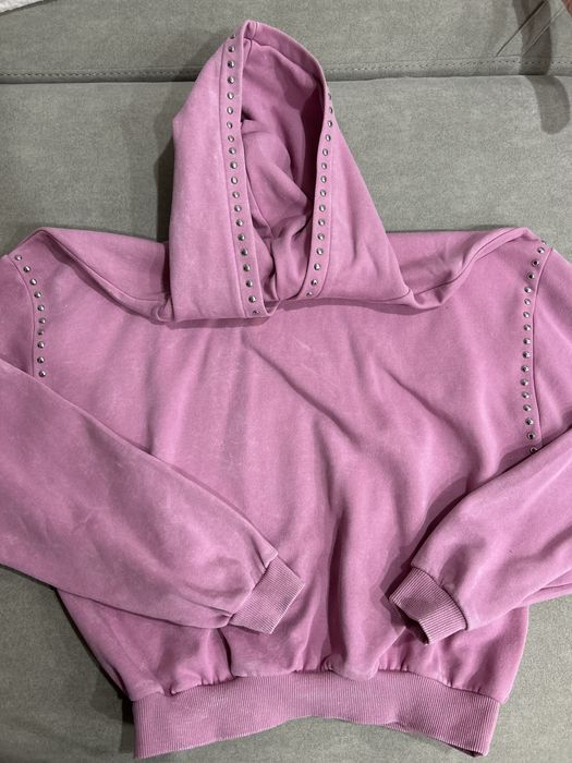 Худі з капюшоном і заклепками Bershka