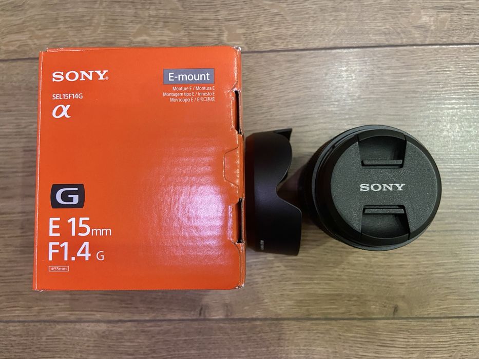Об'єктив Sony E 15mm f/1.4 G (SEL15F14G)
