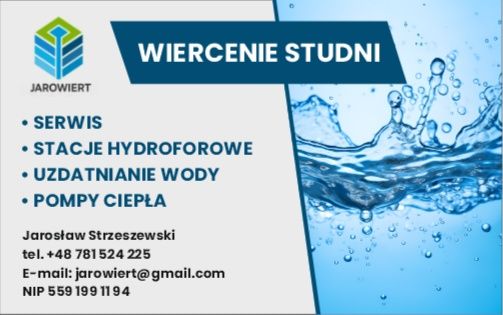 Studnie Głębinowe Naprawa Serwis Wiercenie