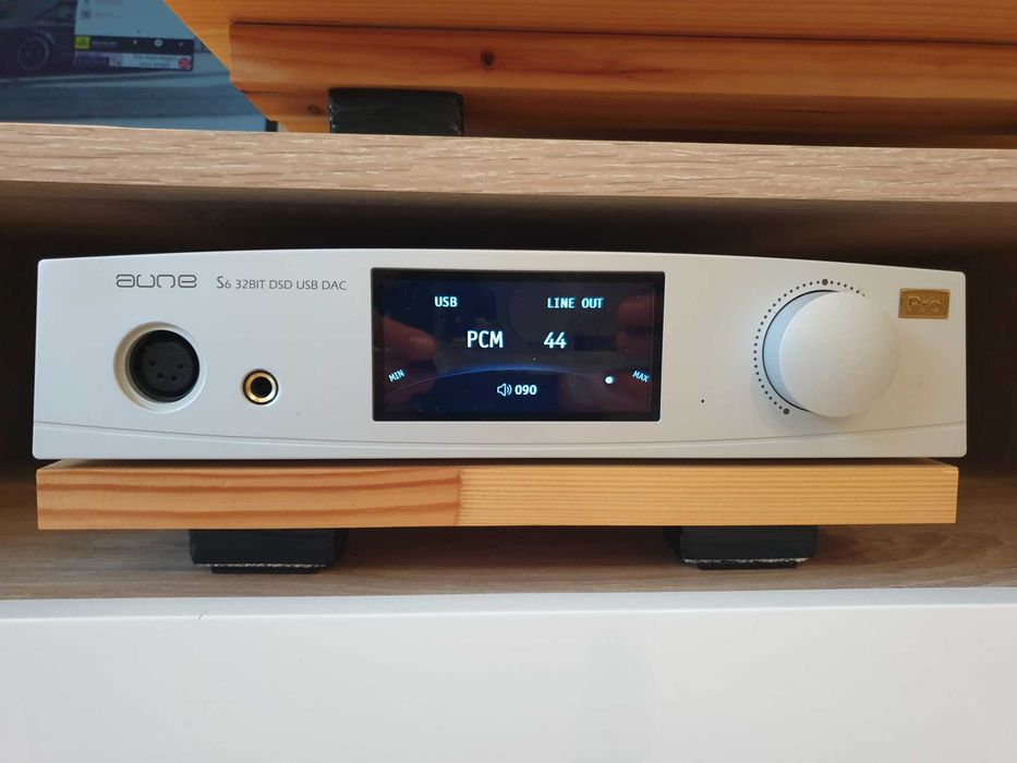 Zbalansowany dac Aune S6 Pro AKM AK4497EQ - wzmacniacz słuchawkowy