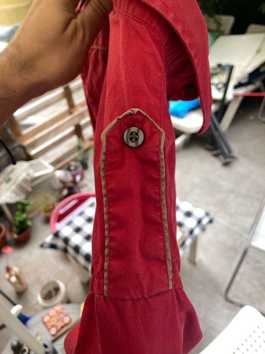 Camisa Zara Men vermelha