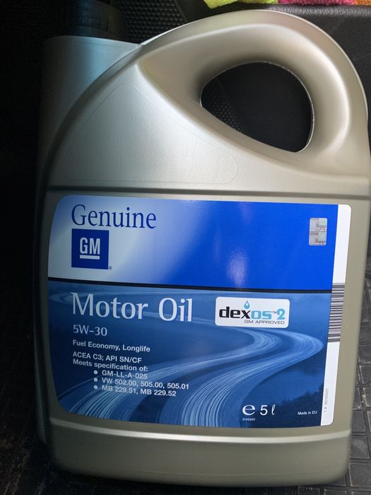 Масло GM 5W30, 10W40   оригинал!!