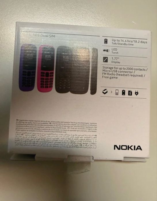 Nokia 105 Desbloqueado Novo Dual Sim 4geração