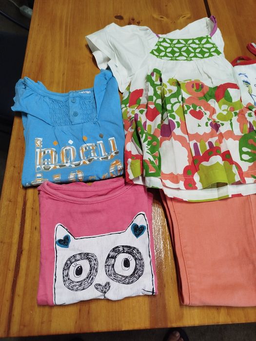Lote roupa menina (4/6 anos)