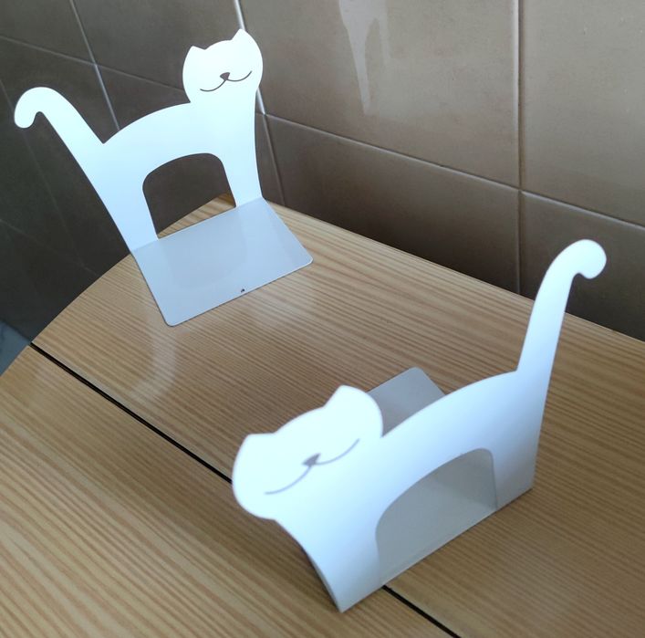Par de suporte metálico para