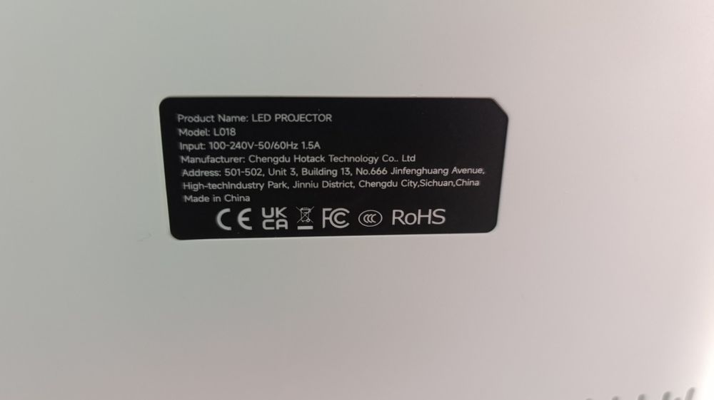 Projektor LED magcubic L018 fullHD