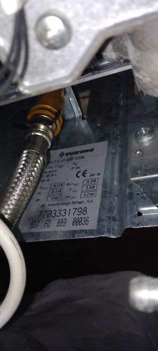 Esquentador vulcano gas canalizado