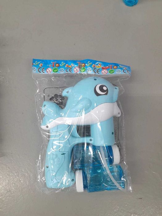 Lançador de Bolhas de Sabão Golfinho - Novo e Disponível em 3 Cores