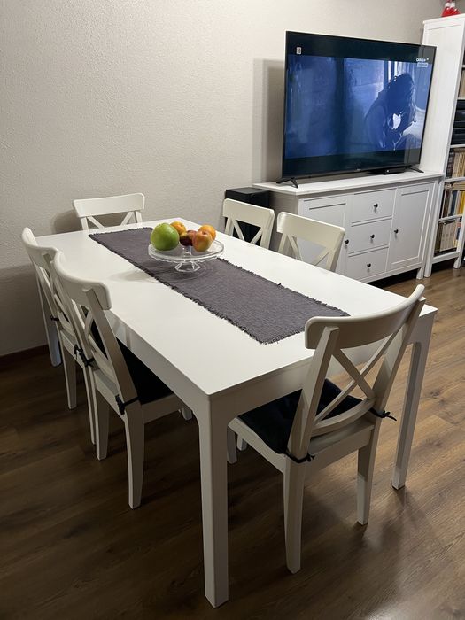 Zestaw stół i krzesla Ikea