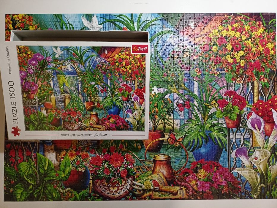 Puzzle 1500 Trefl - brak 1 elementu