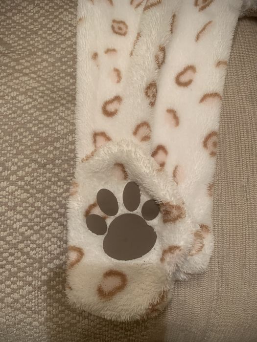 Pijama polar zippy macacão gatinho