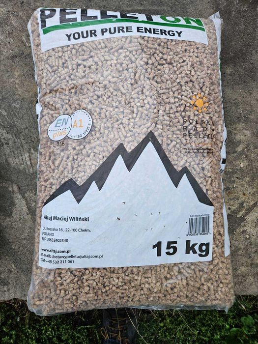 Certyfikowany Pelet Pellet Drzewny “Pelleton” A1 EN Plus