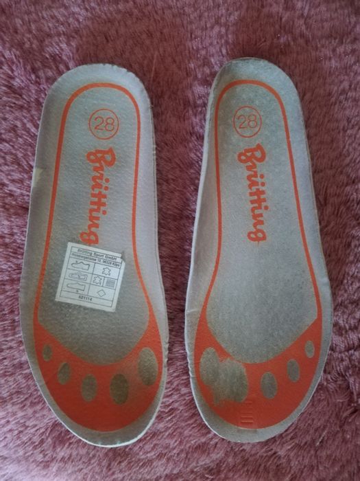 Trampki dziecięce BRUTTING SPORT roz. 28 adidasy, skóra naturalna