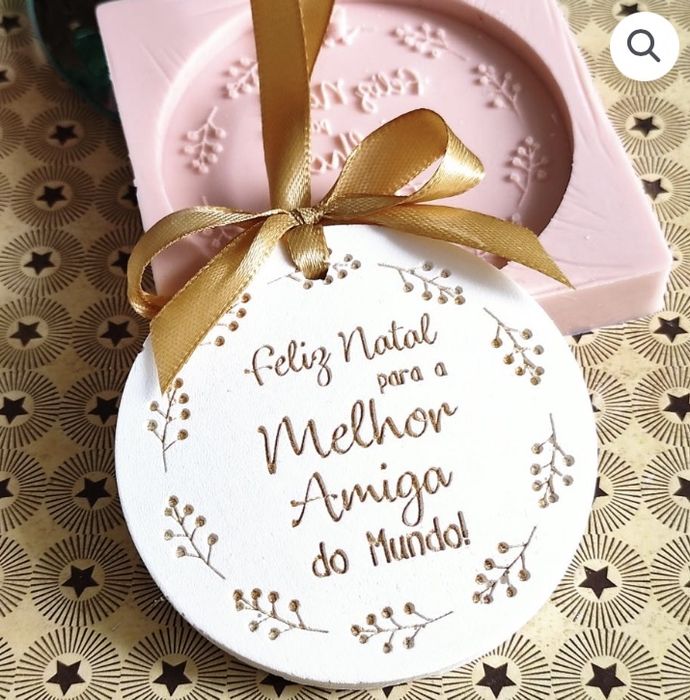 Peças gesso perfumado