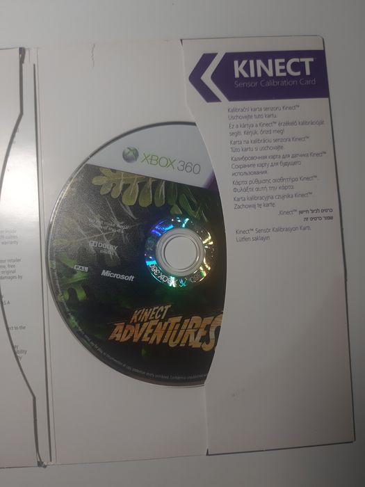 Gra płyta xbox360 kinect Adventures