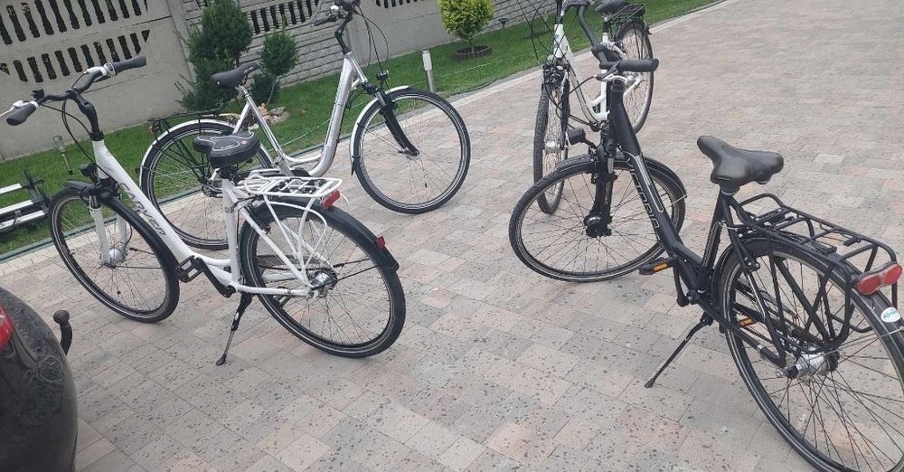 Amortyzator na widelkach na siedzeniu rowery