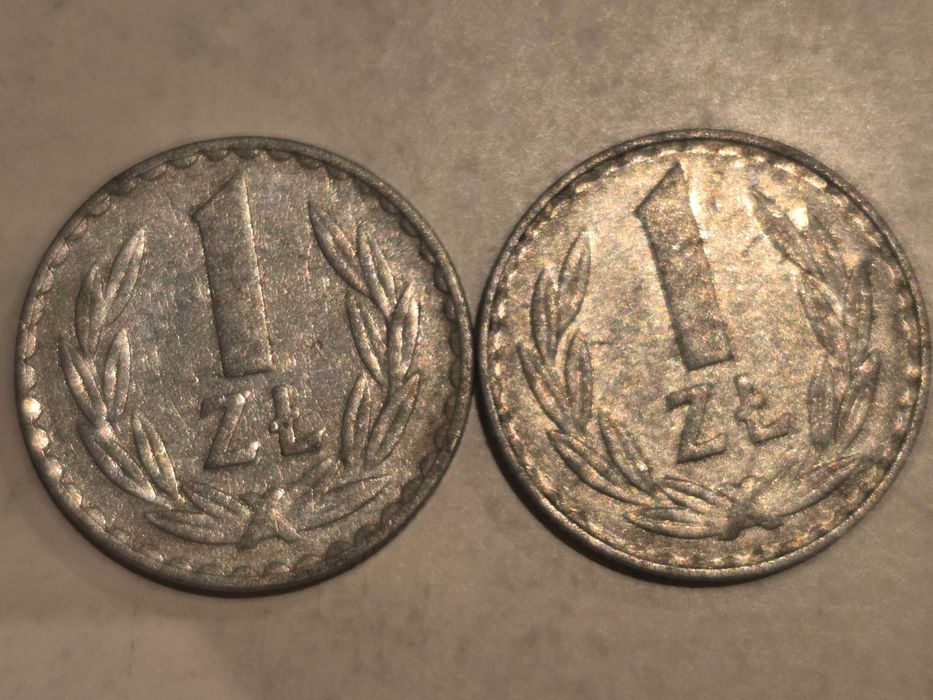 1 zl 1977 rok prl 2 sztuki