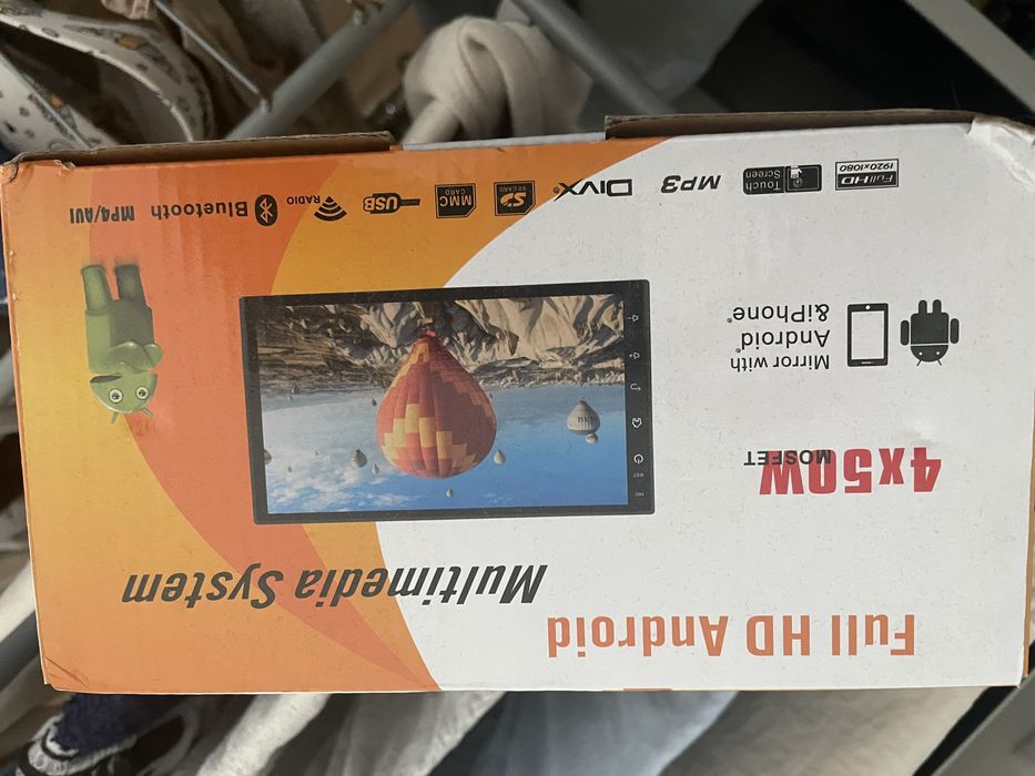 Autoradio universal 2 Din 7” (Novo)