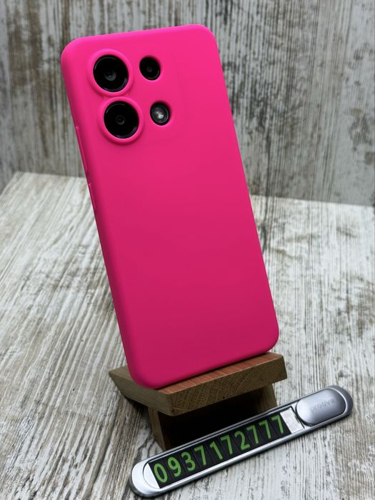 Не пачкаются! Чехол Silicone Case на Xiaomi Redmi Note 13 Pro 4G Чохол