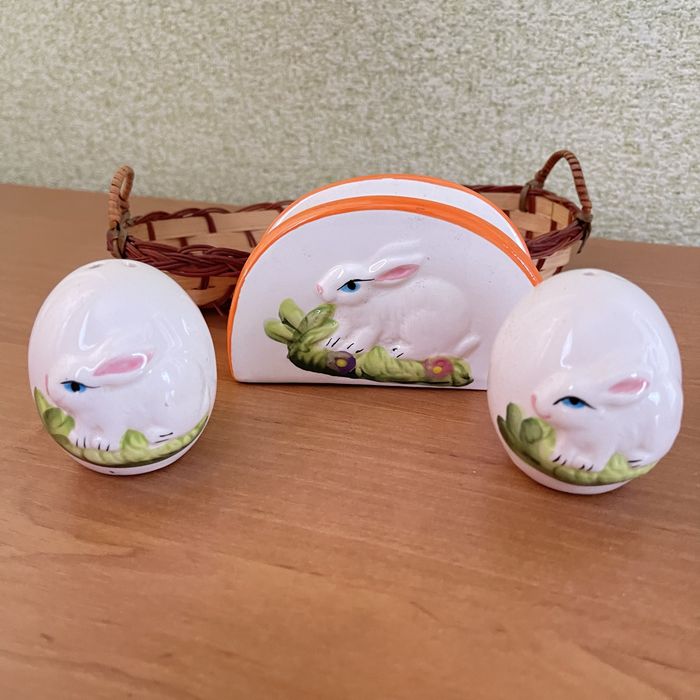 Набір для спецій, салфетниця кераміка солянка