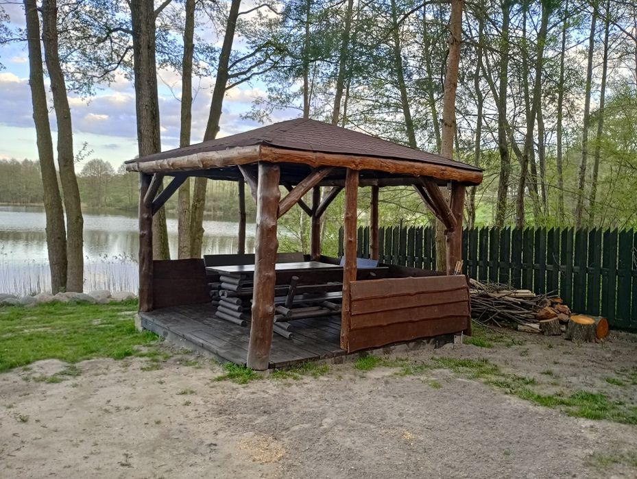 wynajmę domek całoroczy na Mazurach z własną linią brzegową