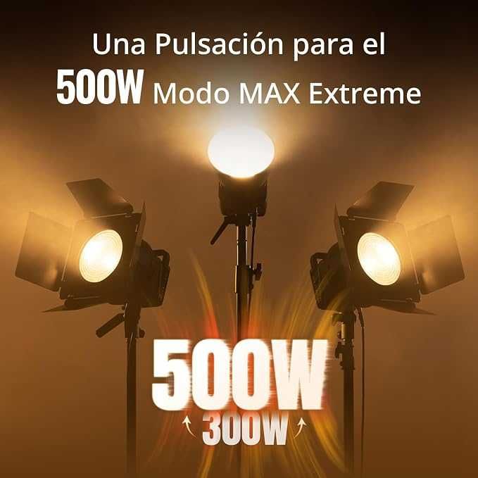 Zhiyun MOLUS G300 Bi-Color LED Monolight — como novo