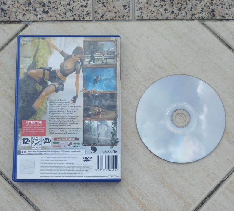 Jogo Tomb Raider: Legend PS2 - Original (Sem Manual)