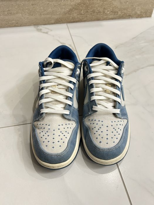 Кроссовки Nike Dunk Low Industrial Blue Sashiko DV0834-101