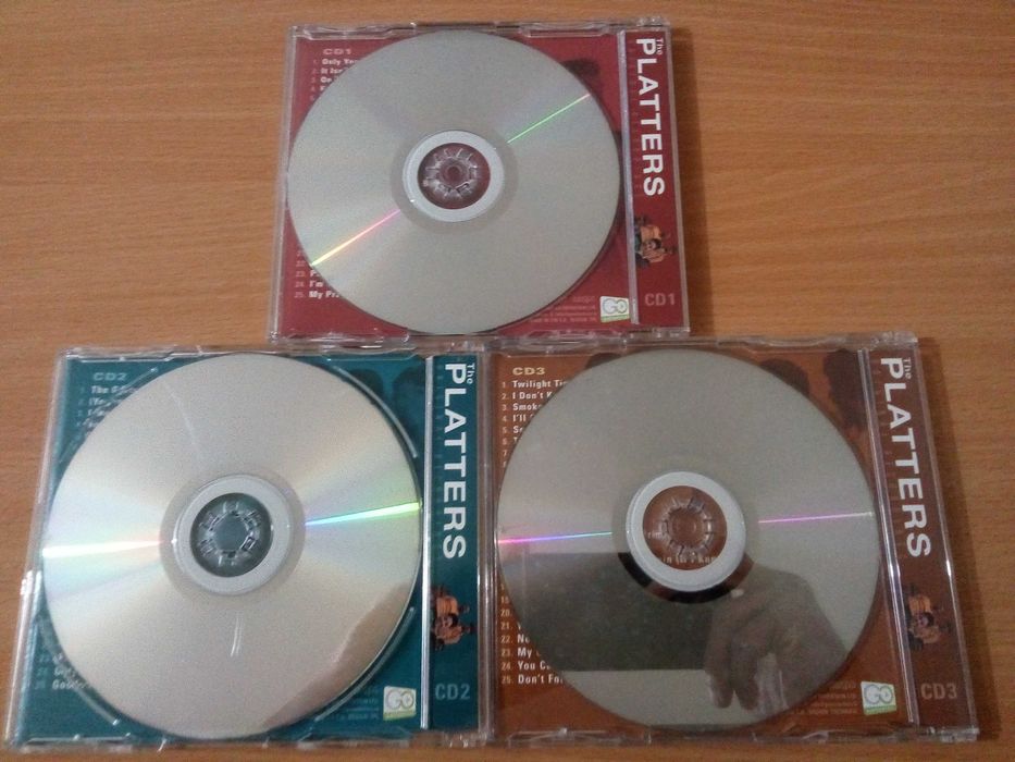 THE PLATTERS - Original Recordings 3xCD - Baixa De Preço