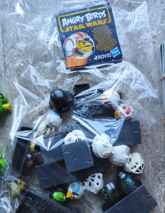 Angry Birds - conjunto de objetos