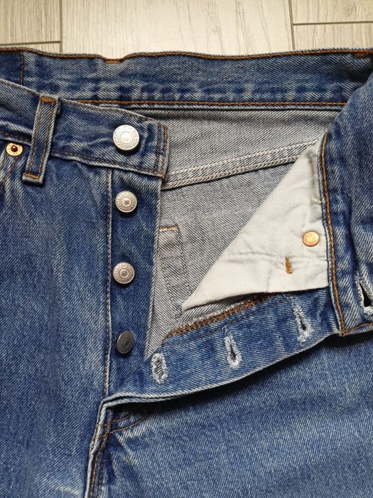 Jeansy straight - klasyczne / Levi's / roz. XS
