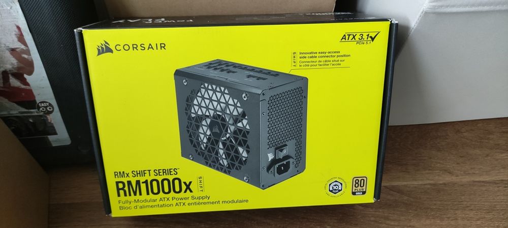 Corsair RMx Series RM1000x 1000W 80 Plus Gold ATX3.1