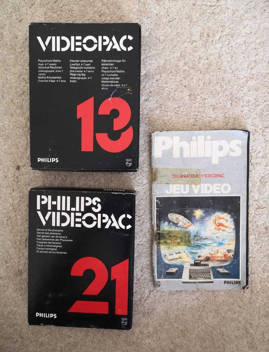Conjunto de 2 Jogos para Philips Videopac