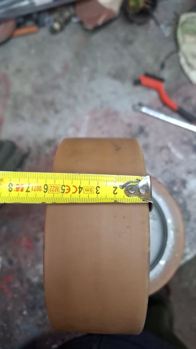 Koła żeliwne poliuretanowe 150mm