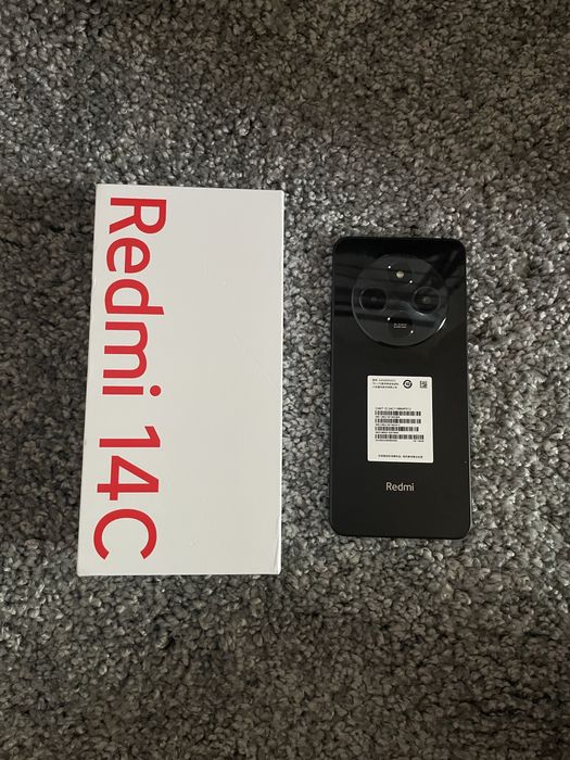 Телефон Xiaomi Redmi 14C 4/128GB ПОВНІСТЮ НОВИЙ|ЧОРНИЙ КОЛІР