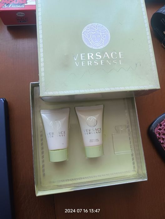 Versace версаче крем-гель и лосьон