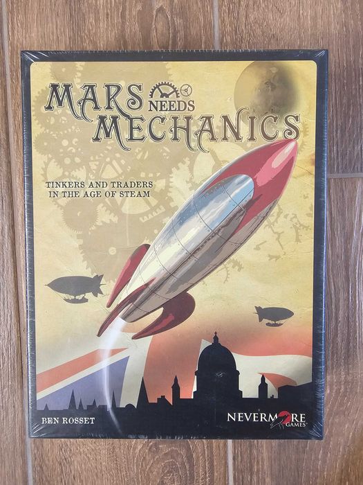 Mars Needs Mechanics (NOWA, w folii, stan idealny!)
