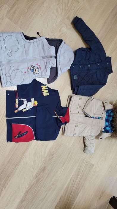 Paka body śpiochy bluzy spodnie kurtki dla chłopczyka 68-98