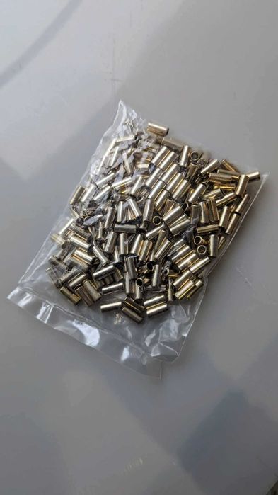 Końcówka do sznurka metalowa 13,71x6mm (opakowanie 200 szt.)