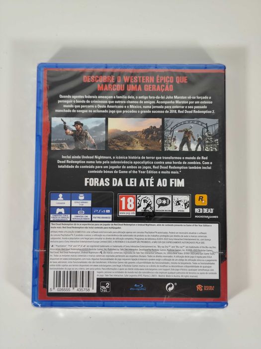 Red Dead Redemption - Selado - Playstation 4 PS4