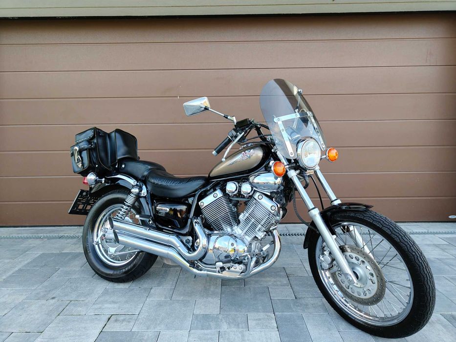 Motocykl Yamaha XV535 Virago z 2000 roku z Austrii
