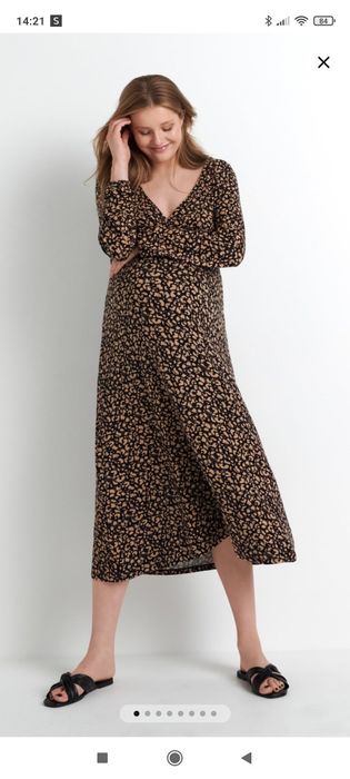 Sukienka midi Sinsay rozmiar XL