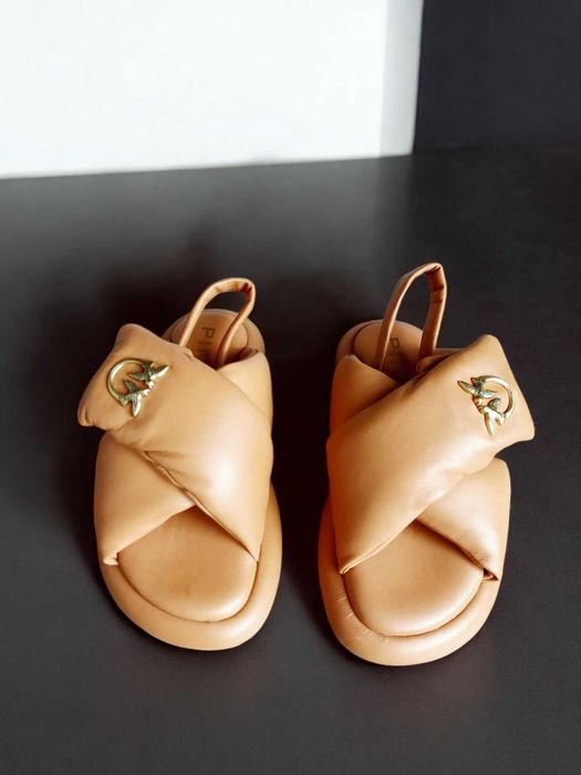 Скидка!!! Босоножки 38-39,39-40р Pinko Италия Ориг Натур. кожа